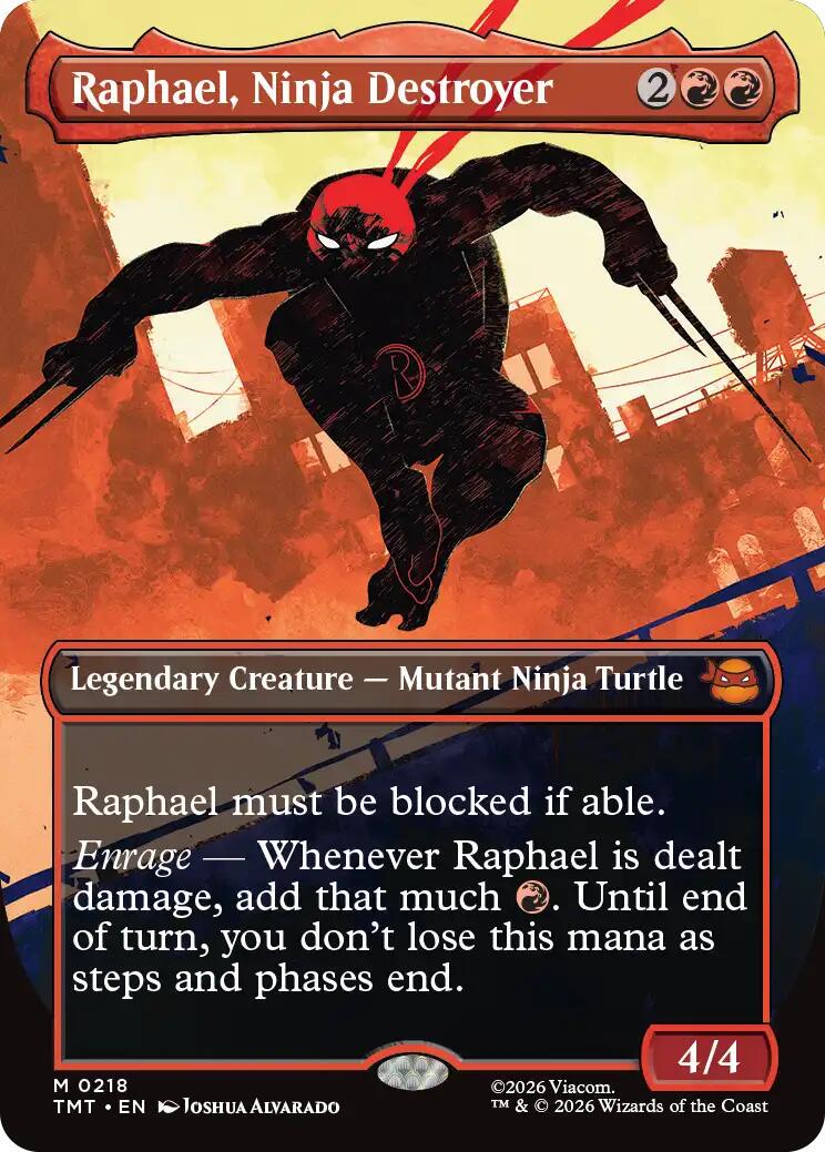 Raphael, Ninja Destroyer [Borderless] #218