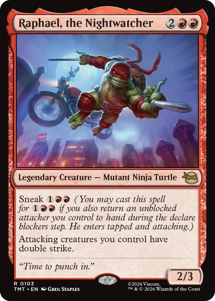 Raphael, the Nightwatcher #103