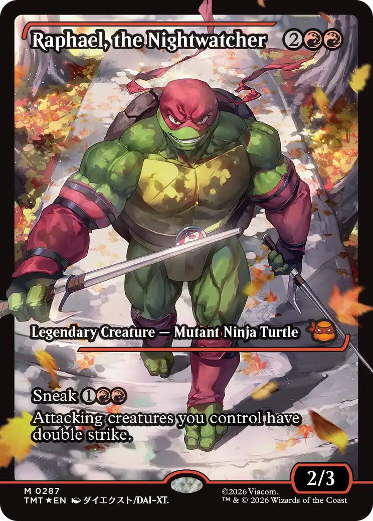 Raphael, the Nightwatcher [Showcase Foil] #287