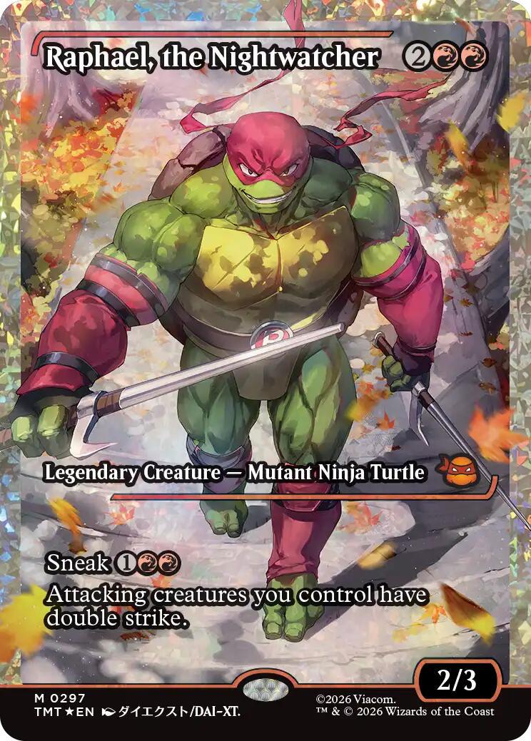 Raphael, the Nightwatcher [Showcase Foil] #297