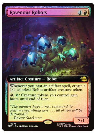 Ravenous Robots [Extended Art Foil] #271