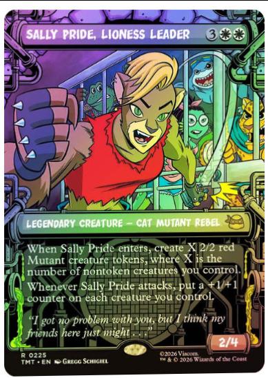Sally Pride, Lioness Leader [Showcase Foil] #225