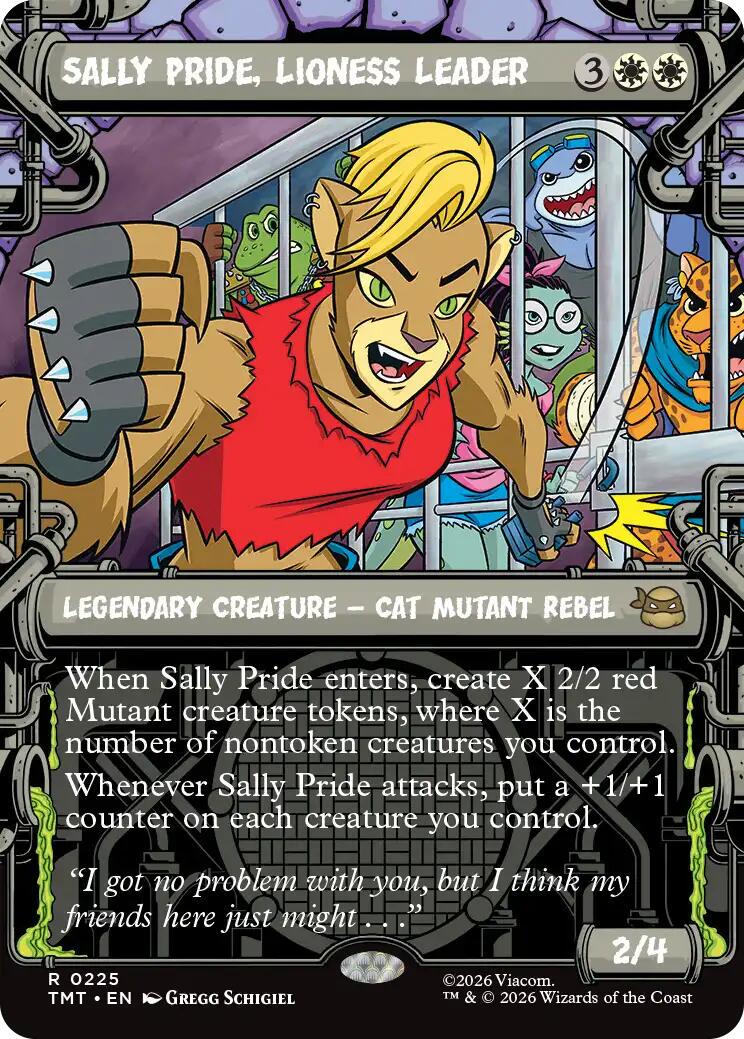 Sally Pride, Lioness Leader [Showcase] #225