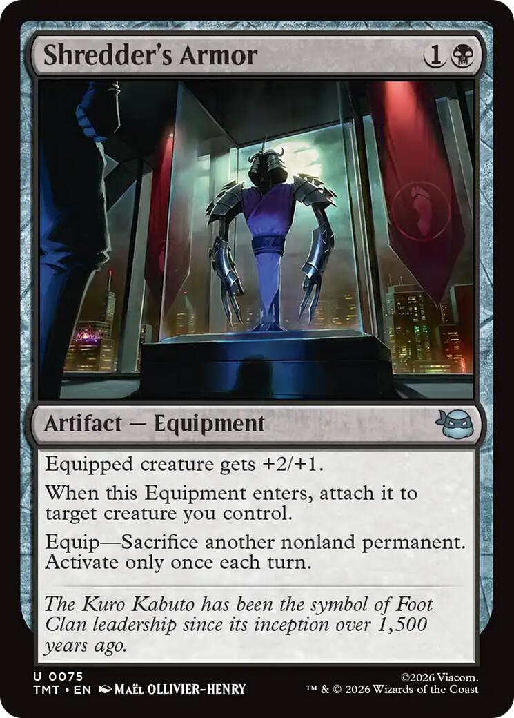 Shredder's Armor #75