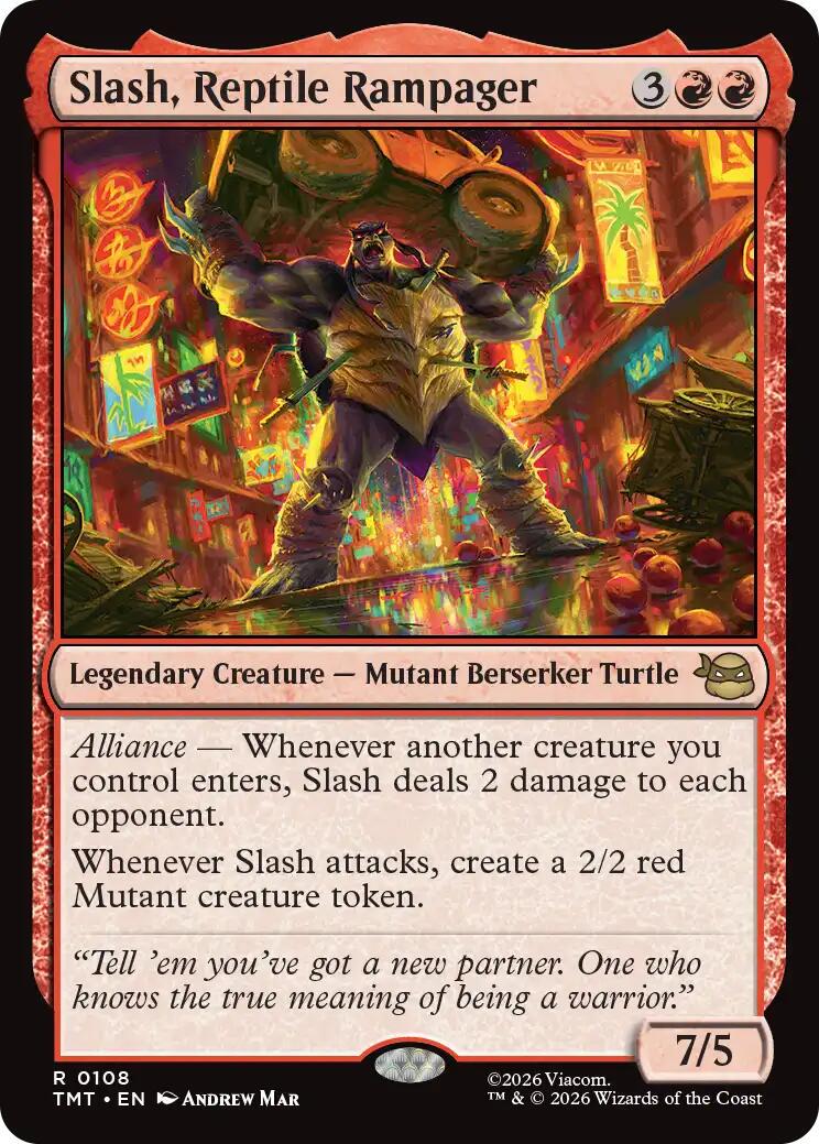 Slash, Reptile Rampager #108
