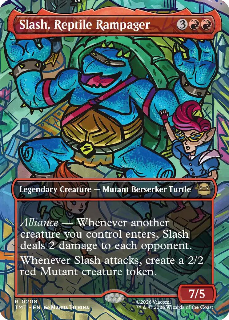 Slash, Reptile Rampager [Borderless] #208