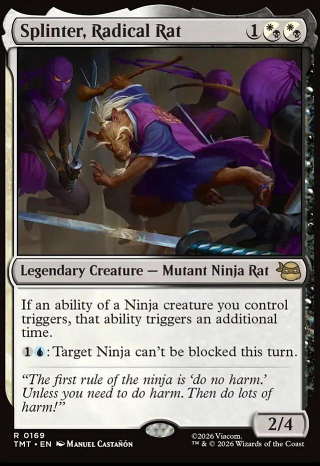 Splinter, Radical Rat [Foil] #169