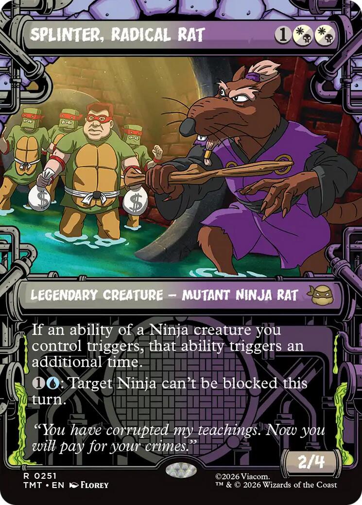 Splinter, Radical Rat [Showcase] #251