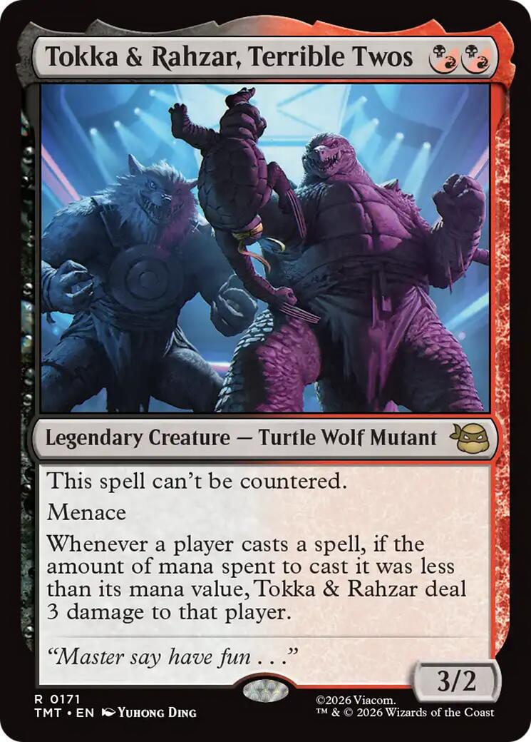 Tokka & Rahzar, Terrible Twos #171