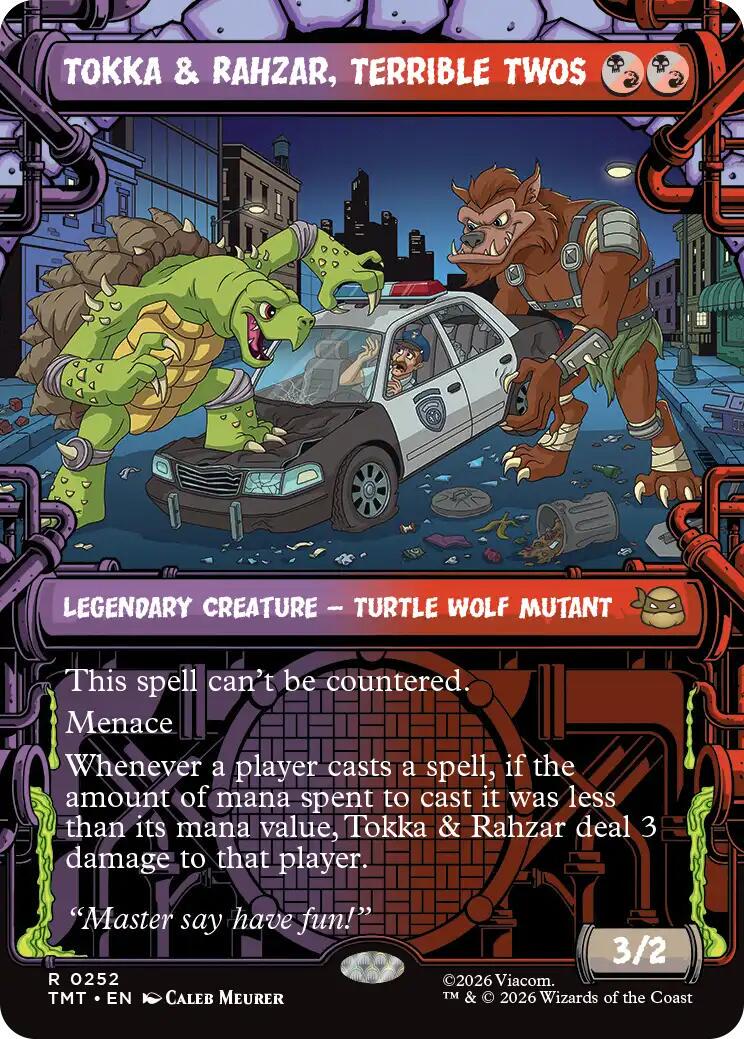 Tokka & Rahzar, Terrible Twos [Showcase] #252