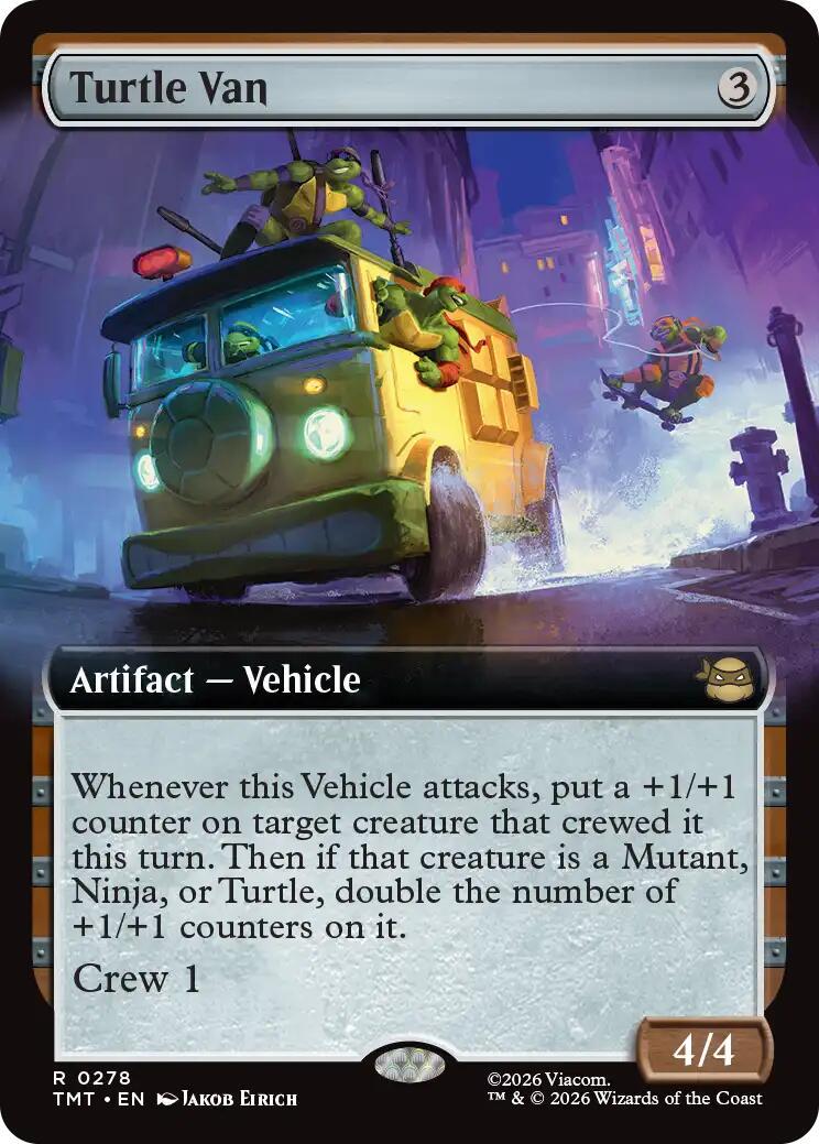Turtle Van [Extended Art] #278