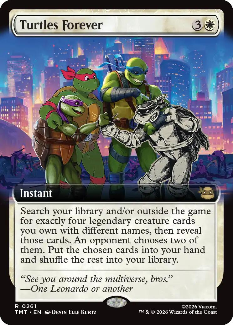 Turtles Forever [Extended Art] #261