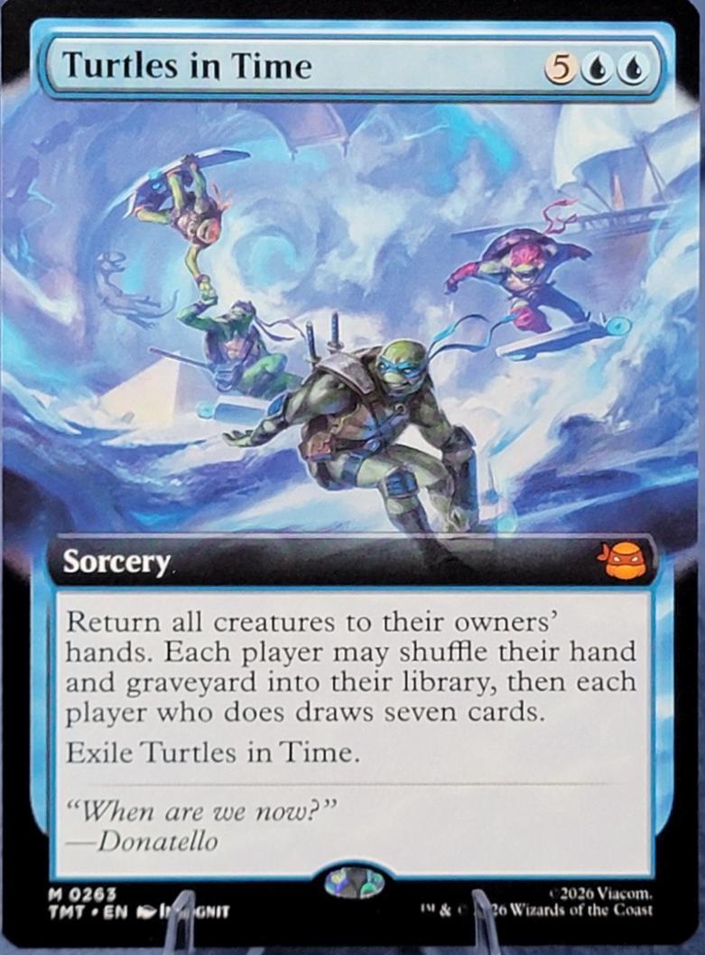 Turtles in Time [Extended Art Foil] #263