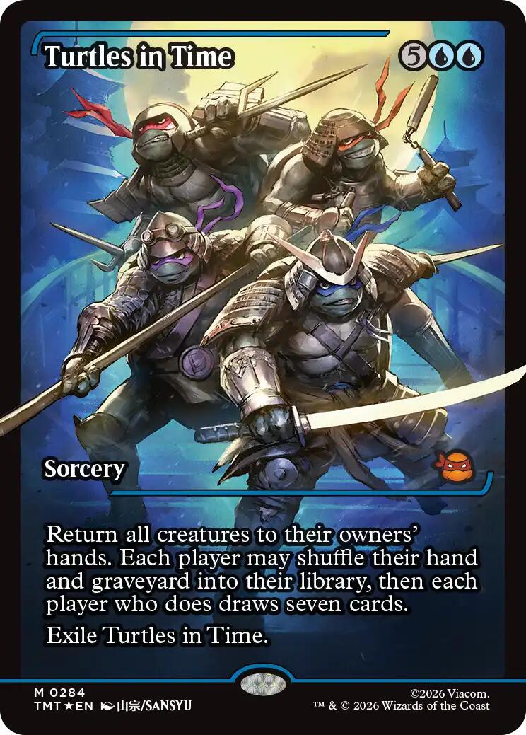 Turtles in Time [Showcase Foil] #284