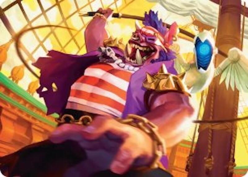 Bebop, Skull & Crossbones Art Card #42