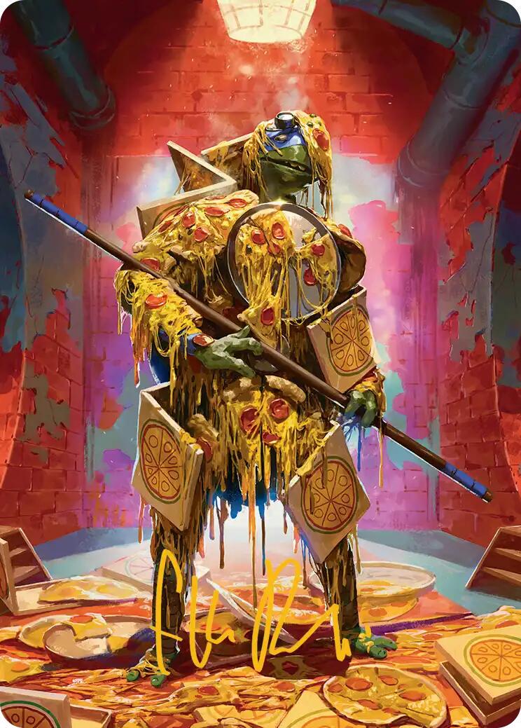 Commander's Plate Art Card [Gold-Stamped Signature] #50
