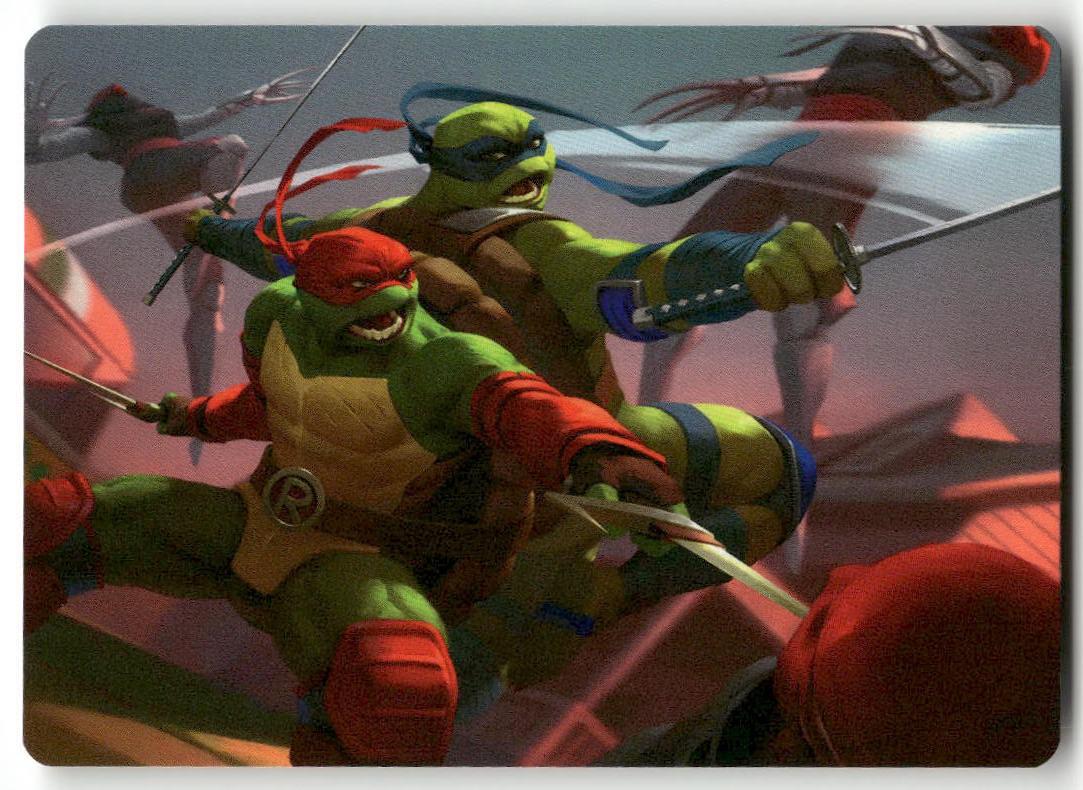 Raph & Leo, Sibling Rivals Art Card #16