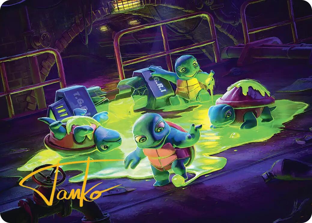 The Ooze Art Card [Gold-Stamped Signature] #18