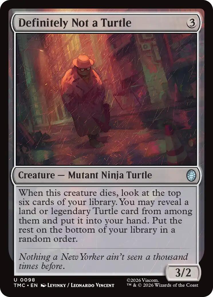 Definitely Not a Turtle #98
