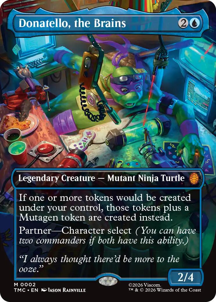 Donatello, the Brains [Borderless] #2