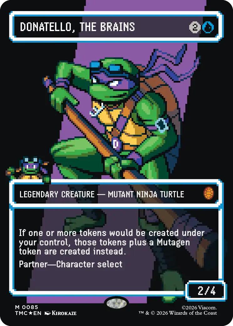 Donatello, the Brains [Borderless] #85