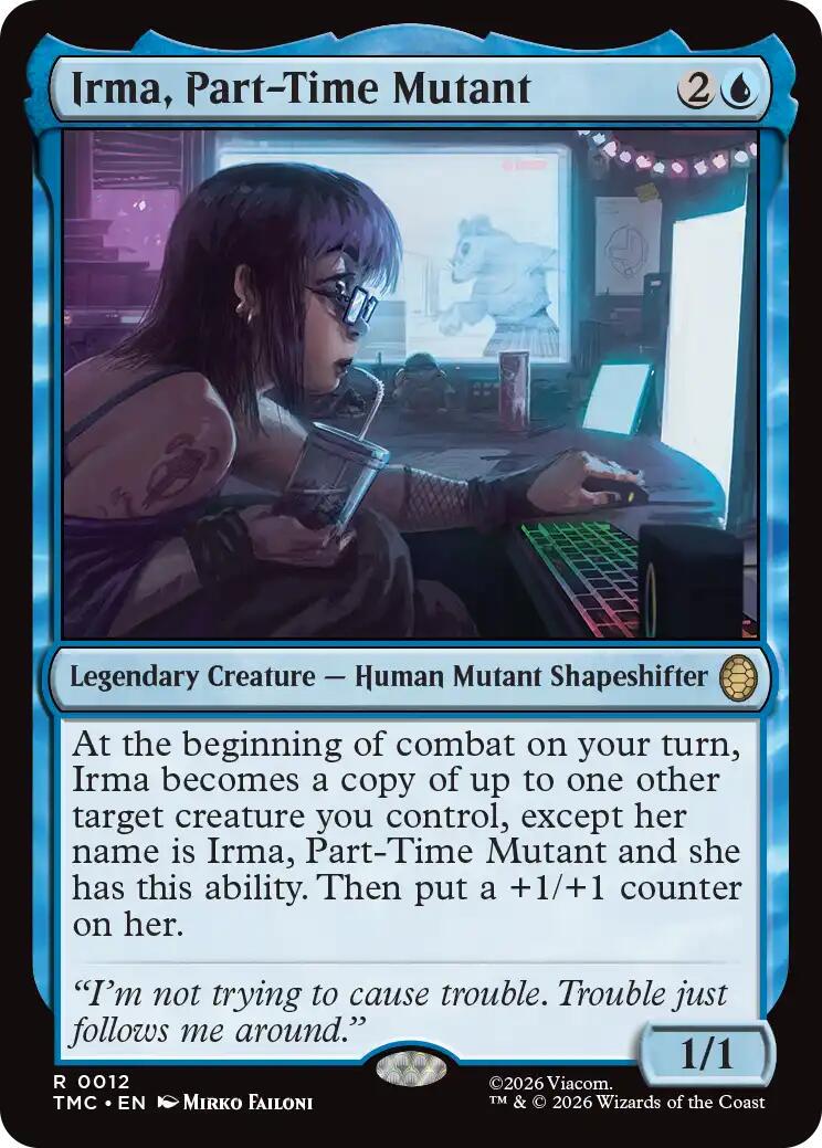 Irma, Part-Time Mutant #12