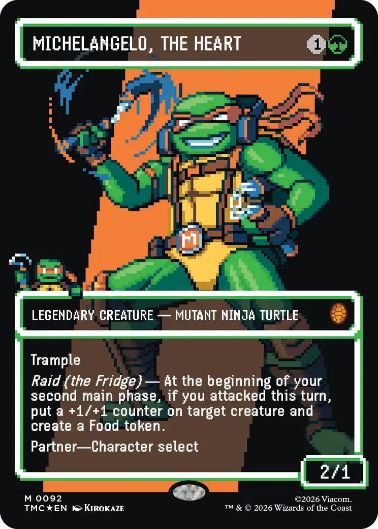Michelangelo, the Heart [Borderless] #92