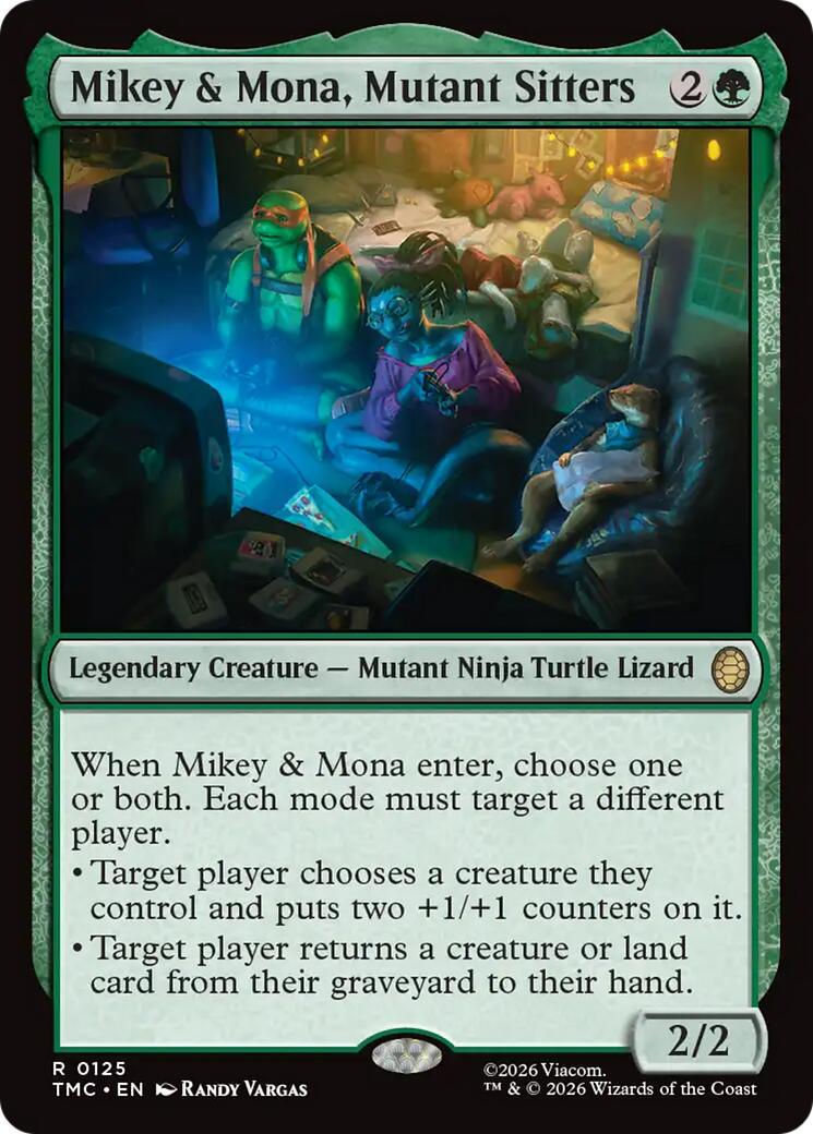 Mikey & Mona, Mutant Sitters #125