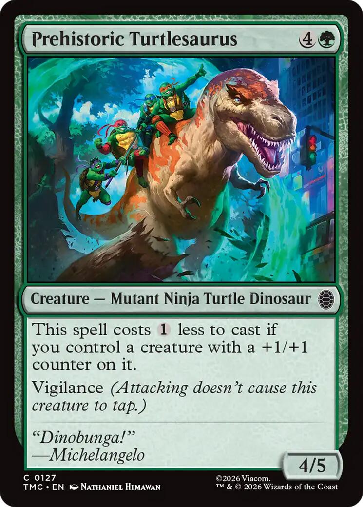 Prehistoric Turtlesaurus #127