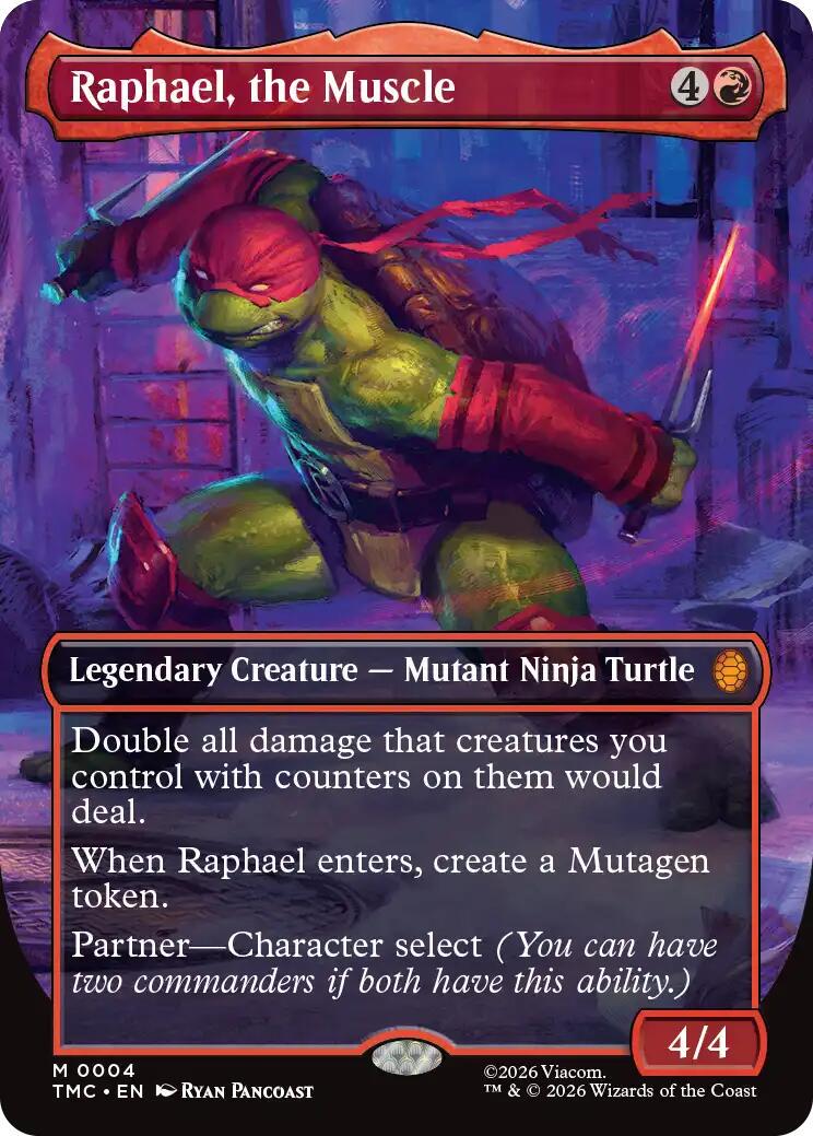 Raphael, the Muscle [Borderless] #4
