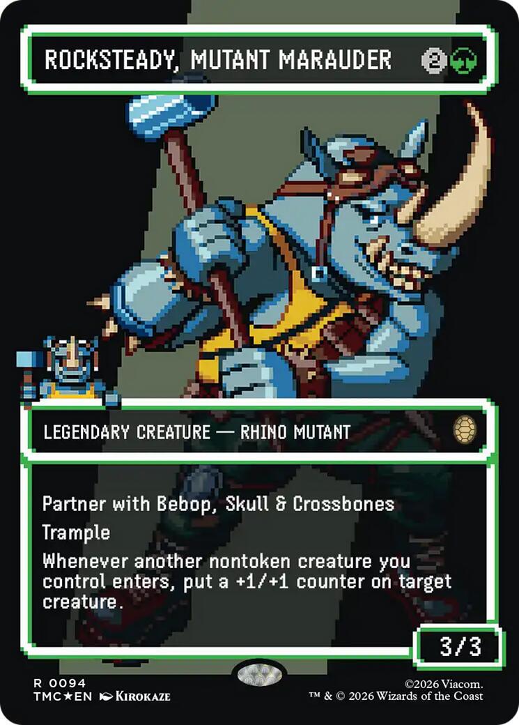 Rocksteady, Mutant Marauder [Borderless] #94