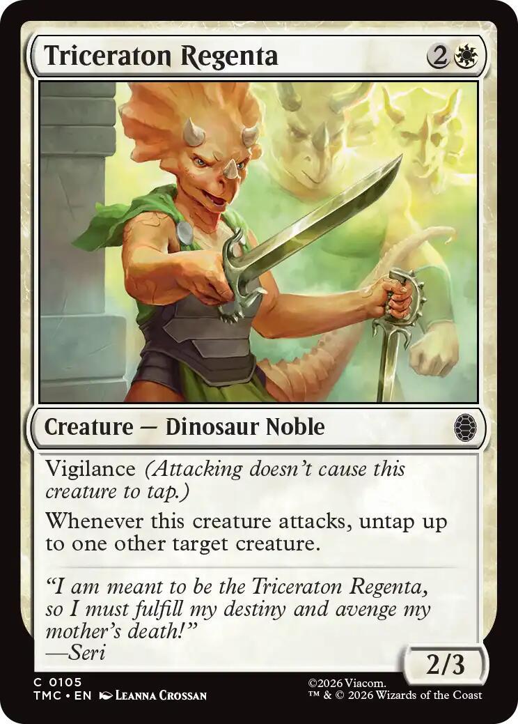 Triceraton Regenta #105