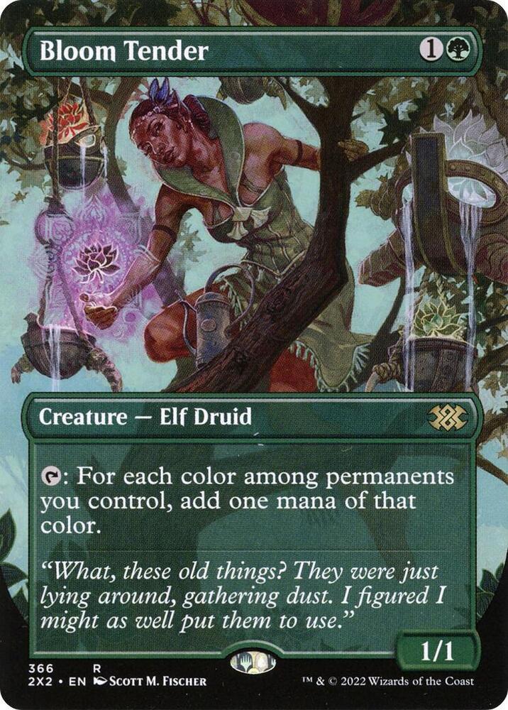 Bloom Tender [Borderless] - Double Masters 2022 [2X2] #366