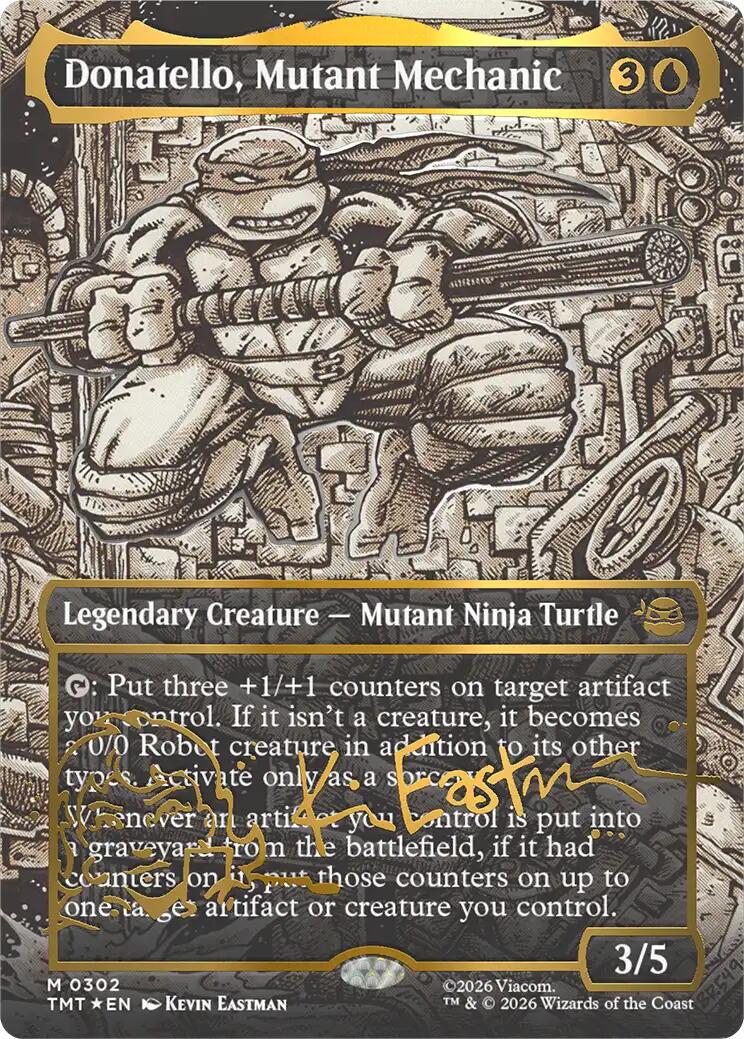 Donatello, Mutant Mechanic [Signature] #302