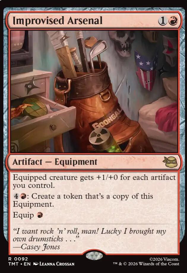 Improvised Arsenal [Foil] #92