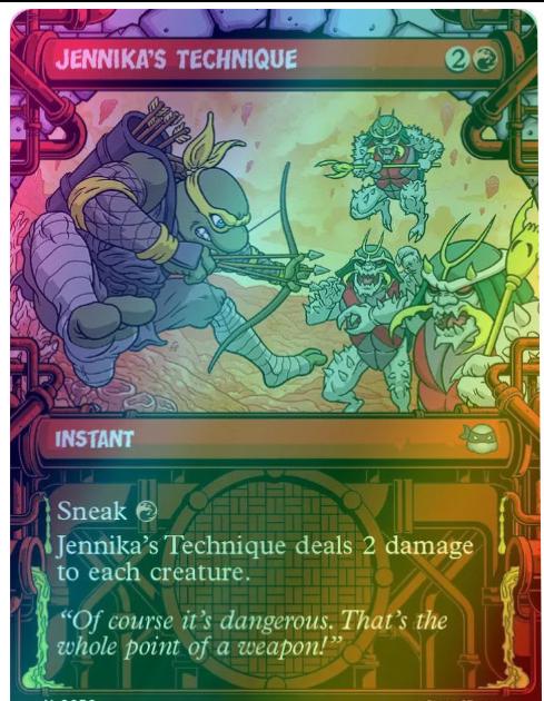 Jennika's Technique [Showcase Foil] #236