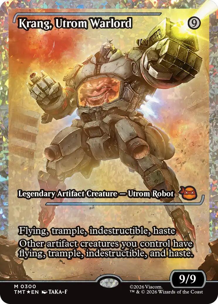 Krang, Utrom Warlord [Showcase Foil] #300