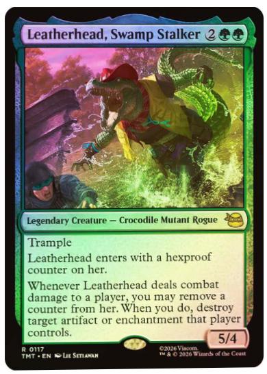 Leatherhead, Swamp Stalker [Foil] #117