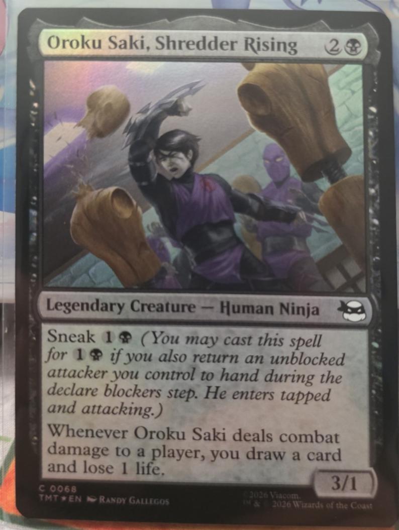 Oroku Saki, Shredder Rising [Foil] #68