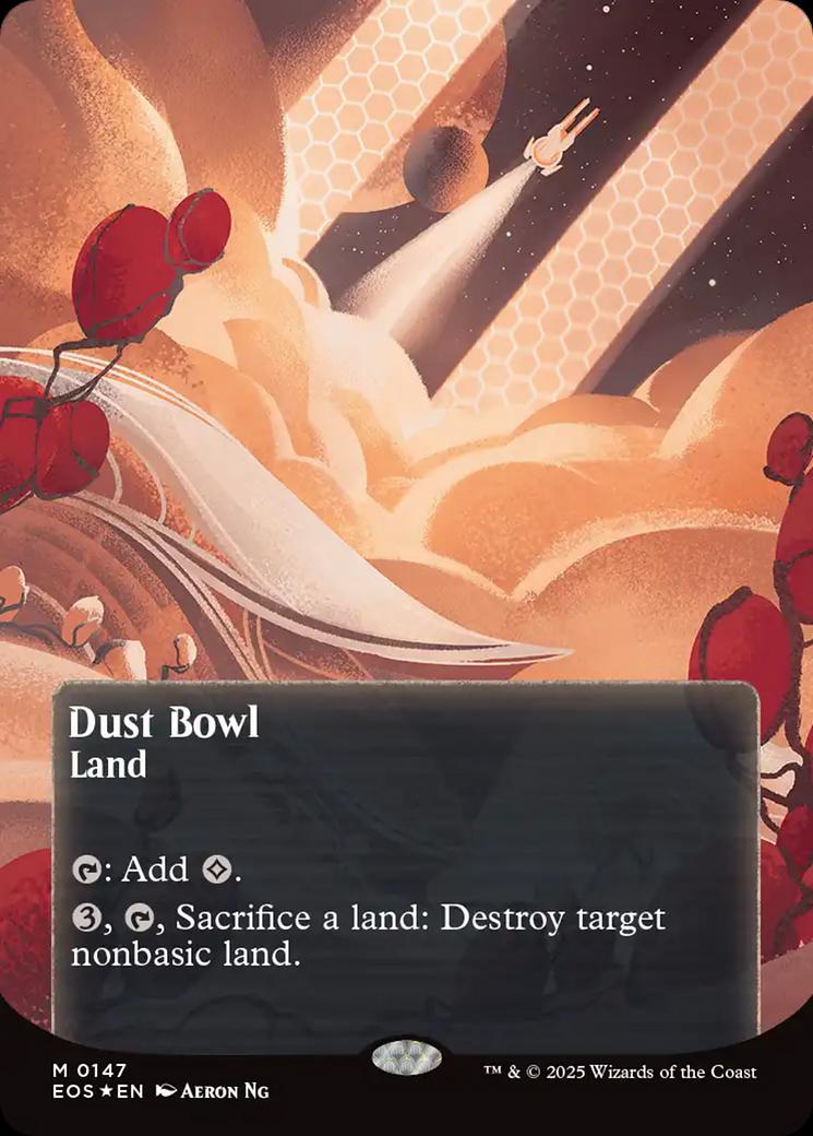 Dust Bowl [Galaxy Foil Borderless Poster] #147
