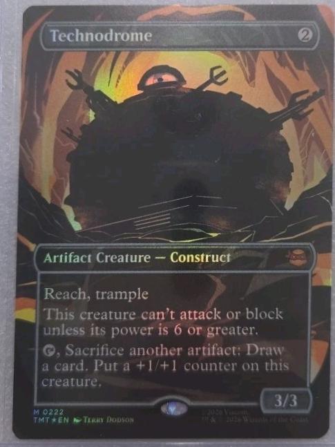 Technodrome [Borderless Foil] #222