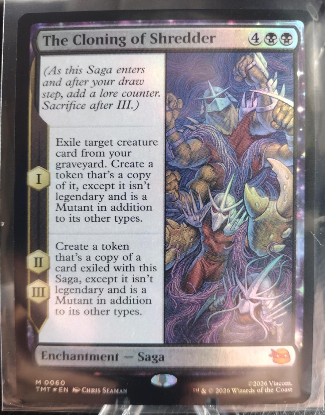 The Cloning of Shredder [Foil] #60