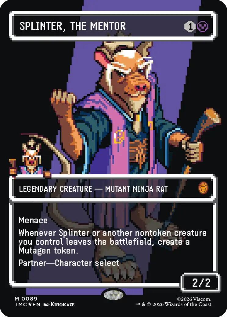 Splinter, the Mentor [Borderless] #89