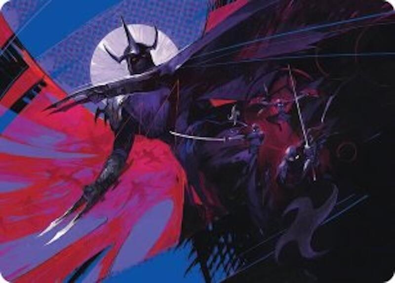Shredder's Technique Art Card #7