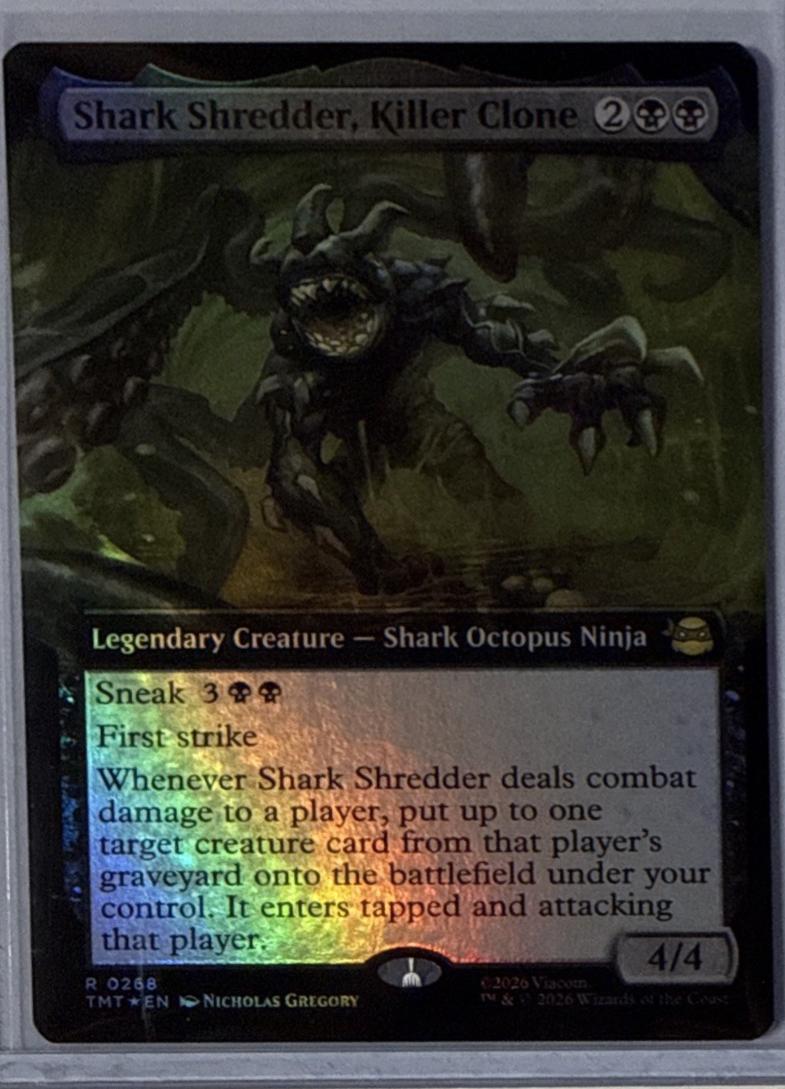 Shark Shredder, Killer Clone [Extended Art Foil] #268