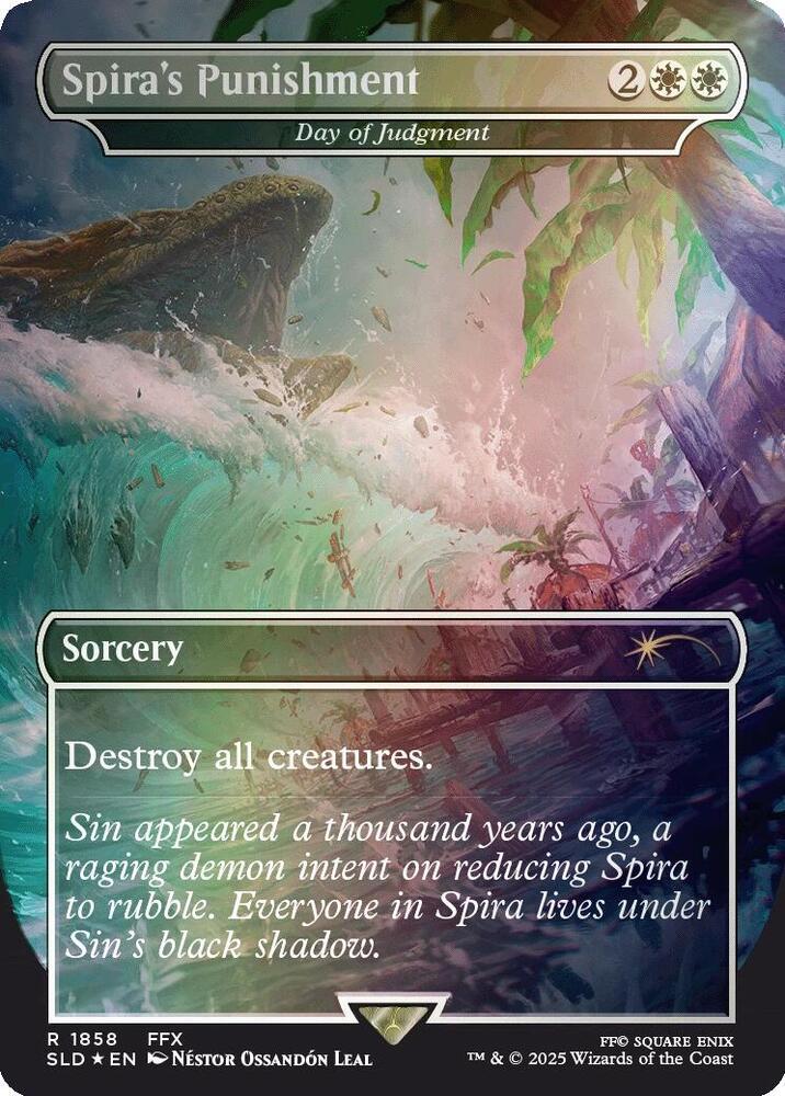 Spira's Punishment - Day Of Judgment [Rainbow Foil] #1858