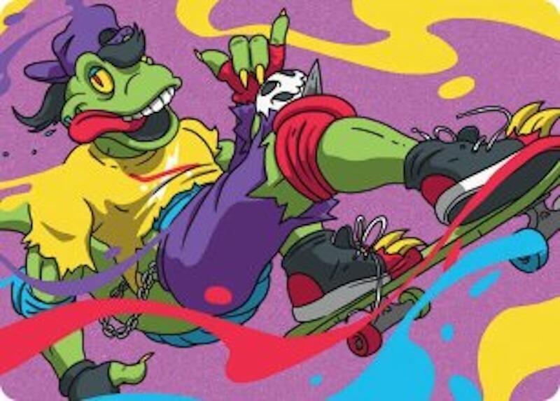 Mondo Gecko Art Card #26
