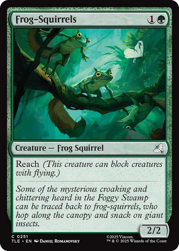 Frog-Squirrels [Foil] #251