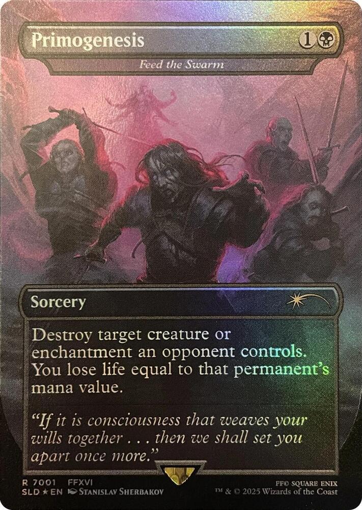 Primogenesis - Feed The Swarm [Rainbow Foil] #7001