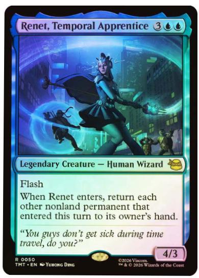 Renet, Temporal Apprentice [Foil] #50